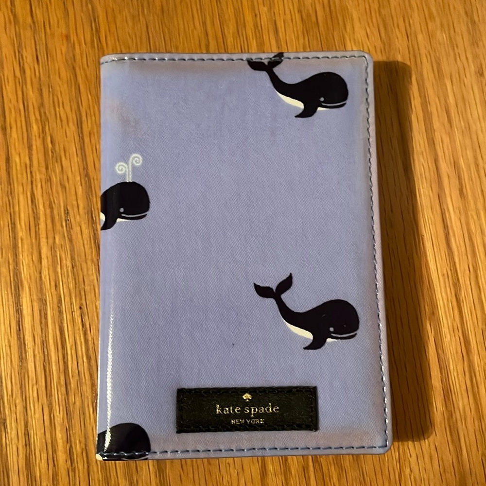 Kate Spade Whale Passport Holder